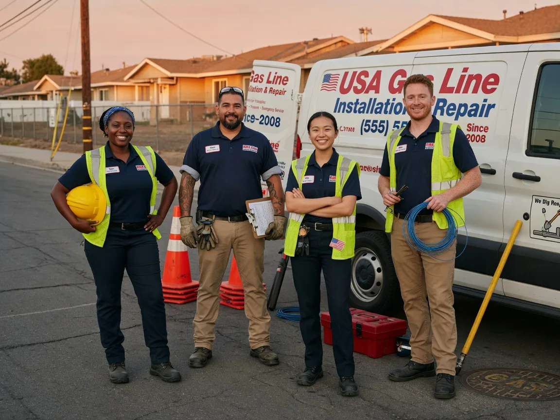 Gas Line Installation company in Schwertner, TX
